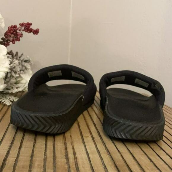 Adidas x Alexander Wang Adilette Lycra Black Sandals Slides 7 Men’s - Picture 4 of 8